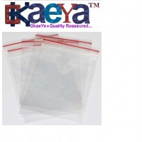 OkaeYa ZLB18034 180 Gauge Transparent Zipseal 3x4 Inches High Quality Zip Lock Pouch Bags (Pack of 100)